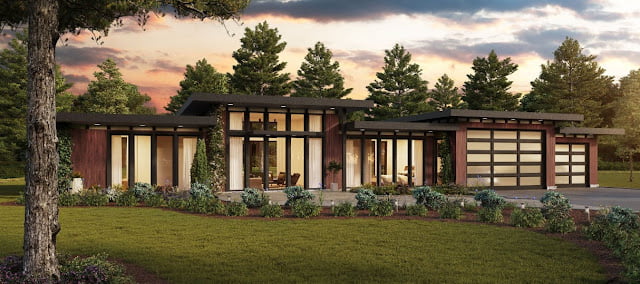 one story contemporary house plans
