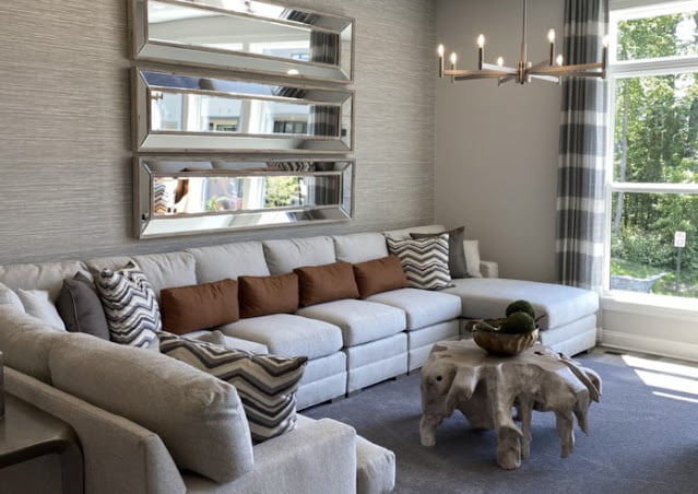 Interior decoration of living room