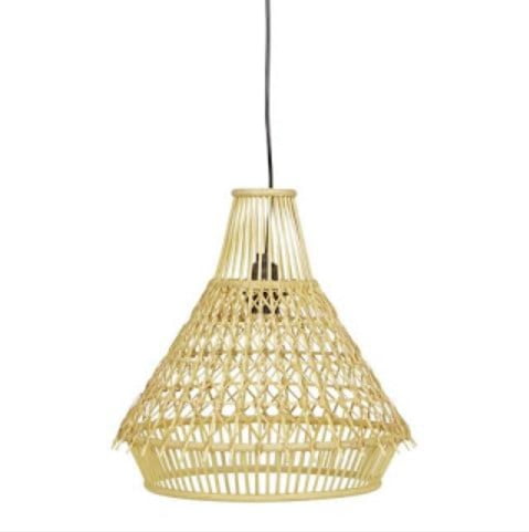 small wicker lamp shades