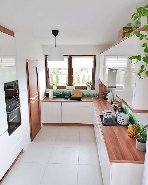 limited space small l shaped kitchen design