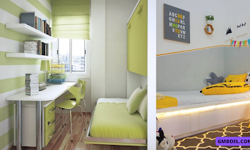 27 Deco Bilik Tidur Kecil Simple, Ringkas dan Minimalis