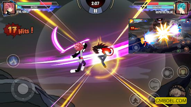 stickman warriors super dragon shadow fight mod apk