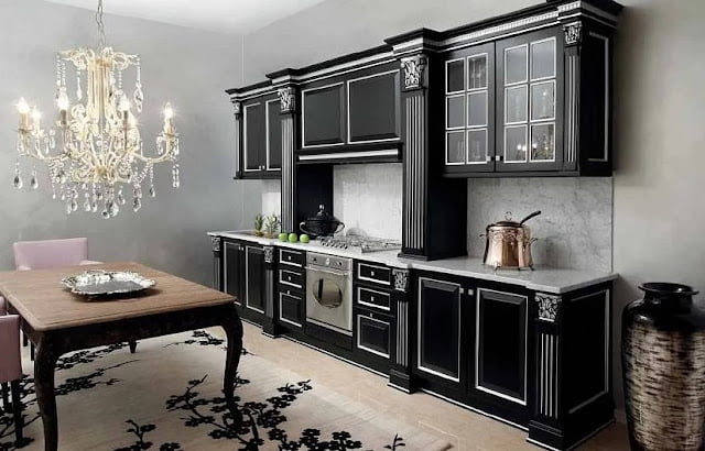 wall colors for black furniture