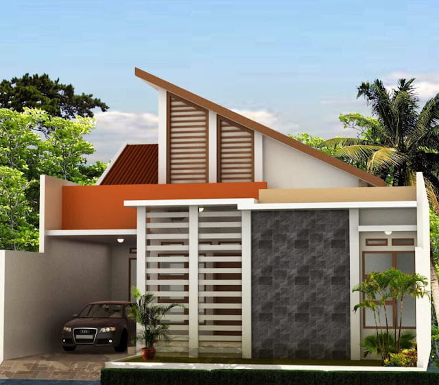 simple modern single floor house design
