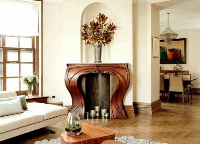 Living room in modern style