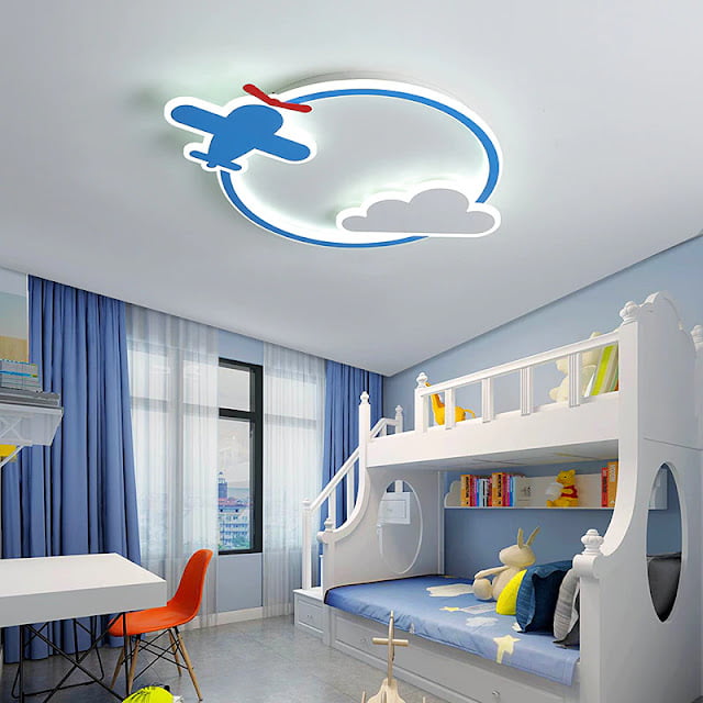 modern children's bedroom ceiling design ideas