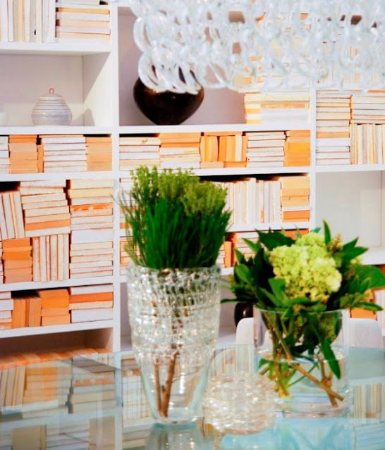 steps for how to arrange books on a bookshelf
