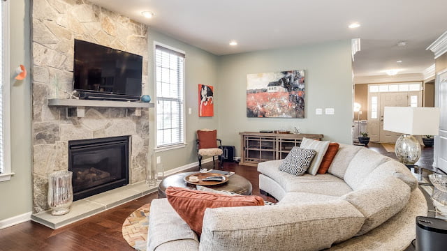living room decor ideas with fireplace