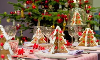 7 Images of Christmas Decoration Ideas In The Dining Room