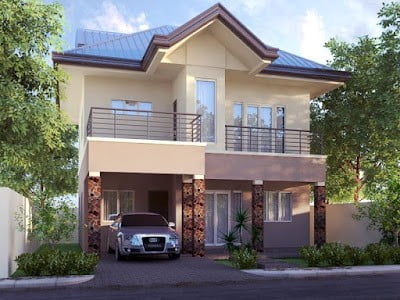 2 Storey Minimalist House Designs