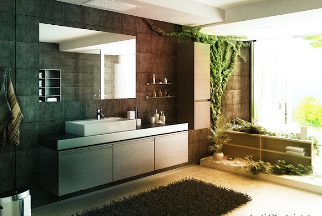 artistic bathroom design
