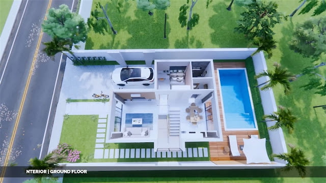 Desain Rumah 7×9 M 4 Kamar Tidur Desain Rumah 7×9 M 4 Kamar Tidur