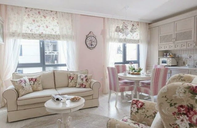 Provence style curtains Provence style curtains