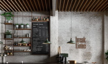 30 Cool and Simple Small Coffee Shop Designs