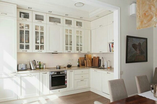 Interior design of a small kitchen Interior design of a small kitchen