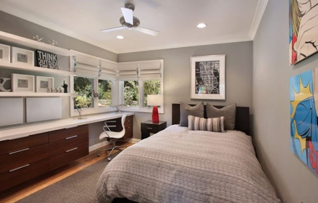 bedroom ideas with study table