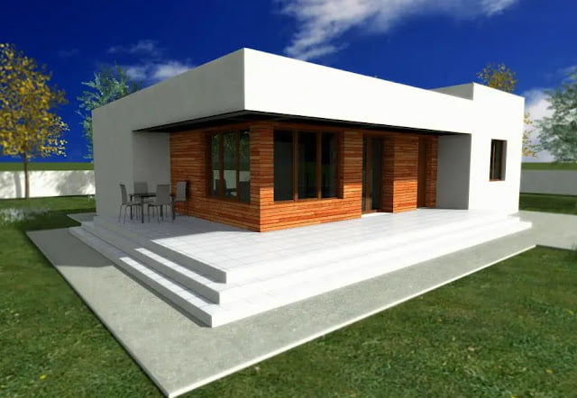 one story contemporary house plans