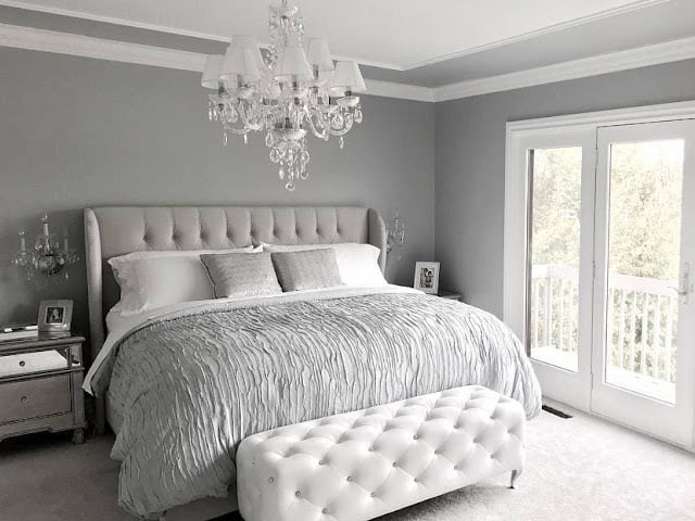 cozy grey bedroom decor