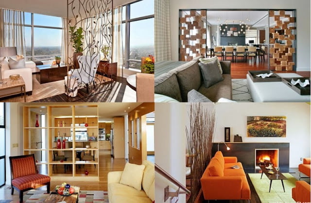 living room partition