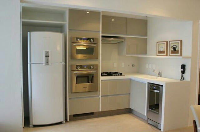 Interior design of a small kitchen Interior design of a small kitchen