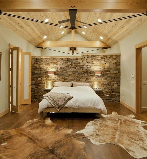 Wood house flooring
