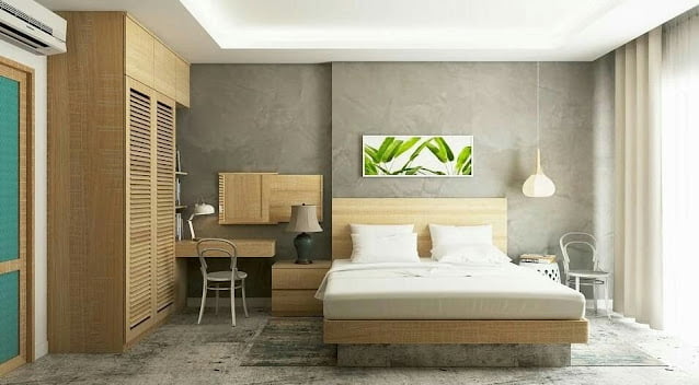 simple interior design for studio type room