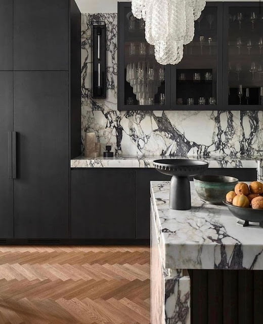 Ideas for a black-and-white kitchen Ideas for a black-and-white kitchen