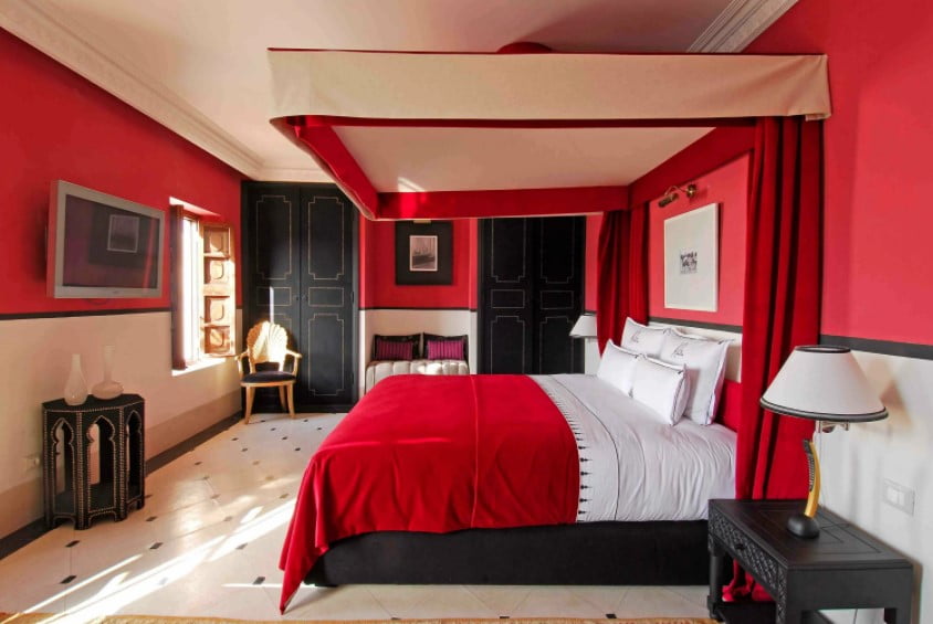 red two colour combination for bedroom walls red two colour combination for bedroom walls