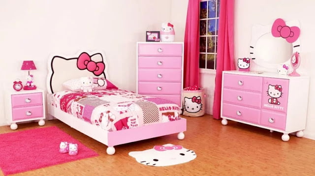 deco bilik tidur perempuan