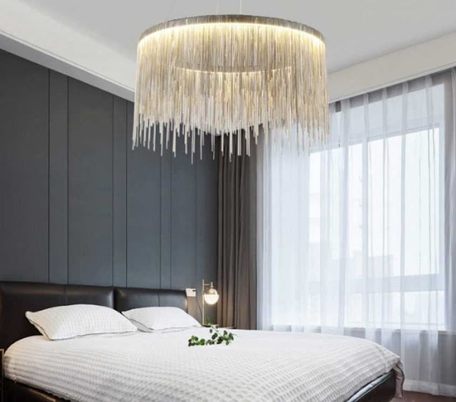 bedroom chandelier ideas