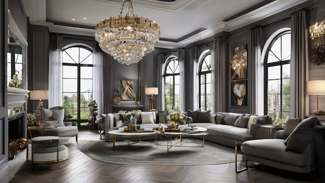 living room decor ideas grey couch