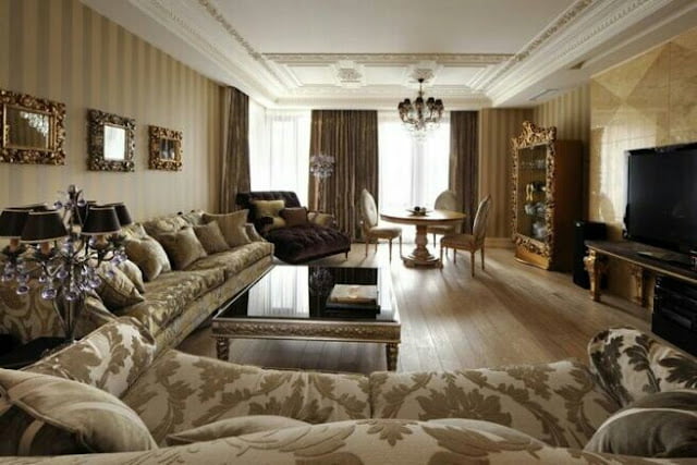 Living room in classic style