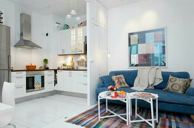 Interior design of a small kitchen Interior design of a small kitchen