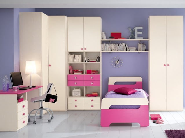 modern wardrobe with study table design modern wardrobe with study table design