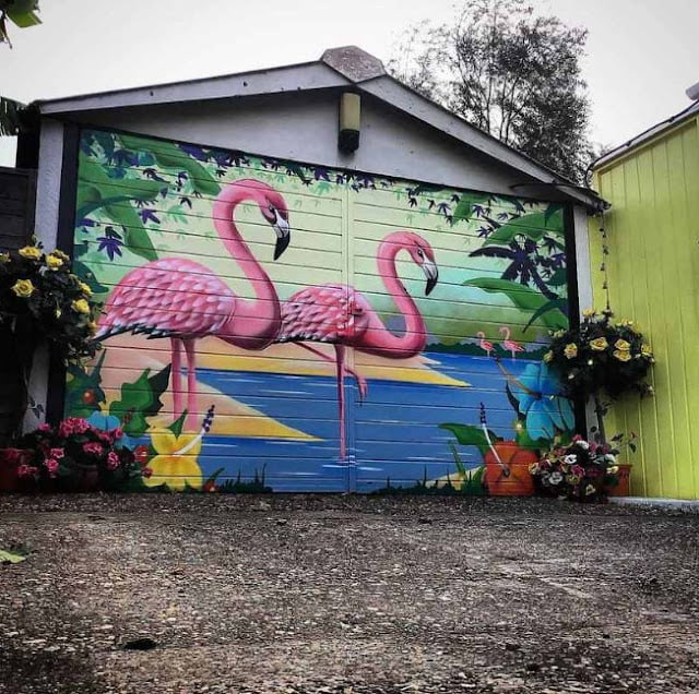 Garage Wall Mural Ideas