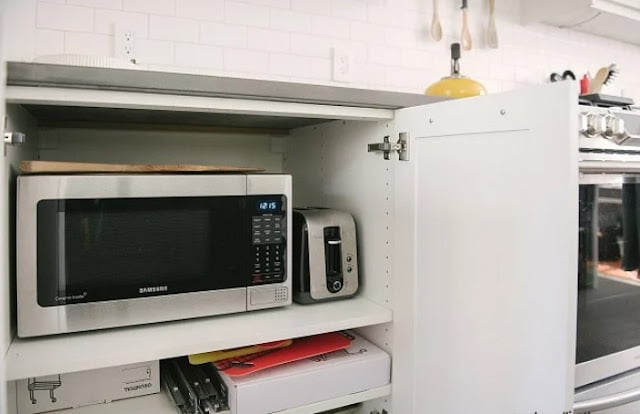 how to store microwave