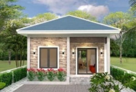 Village Low Cost Simple Home Design