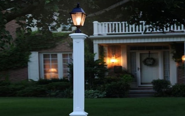 lamp post decoration ideas