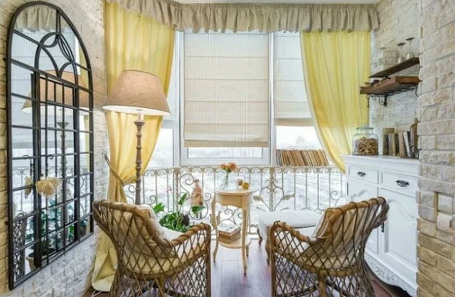 Provence style curtains Provence style curtains