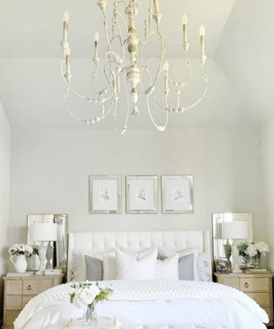 bedroom chandelier ideas