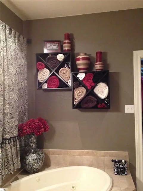 bathroom towel decorating ideas