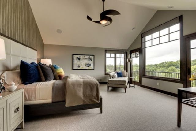 big window design for bedroom