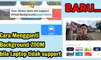 Cara Mengganti Background Zoom di Laptop Tanpa Green Screen 2023