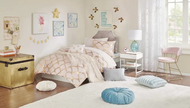blue and pink bedroom ideas for adults