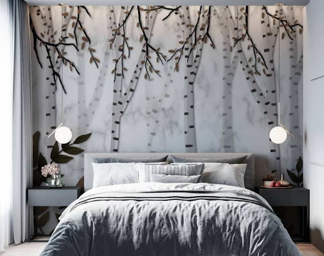 Trees Wall Mural Ideas