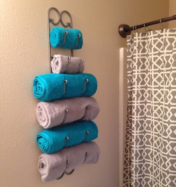 bathroom towel decorating ideas