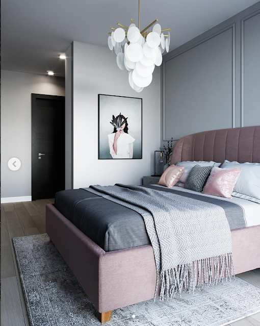 cozy grey bedroom decor