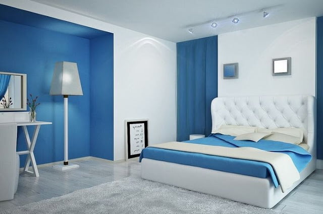 warna bilik tidur yang tenang