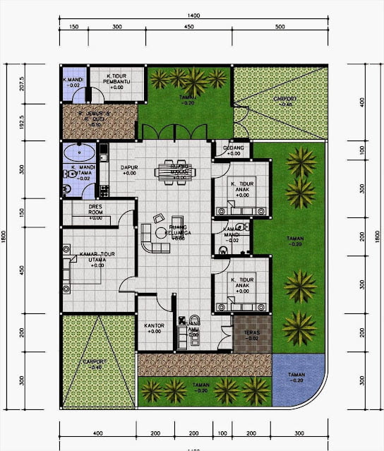 Simple House Designs 3 Bedrooms