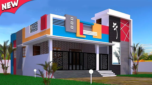 village normal house front elevation designs village normal house front elevation designs